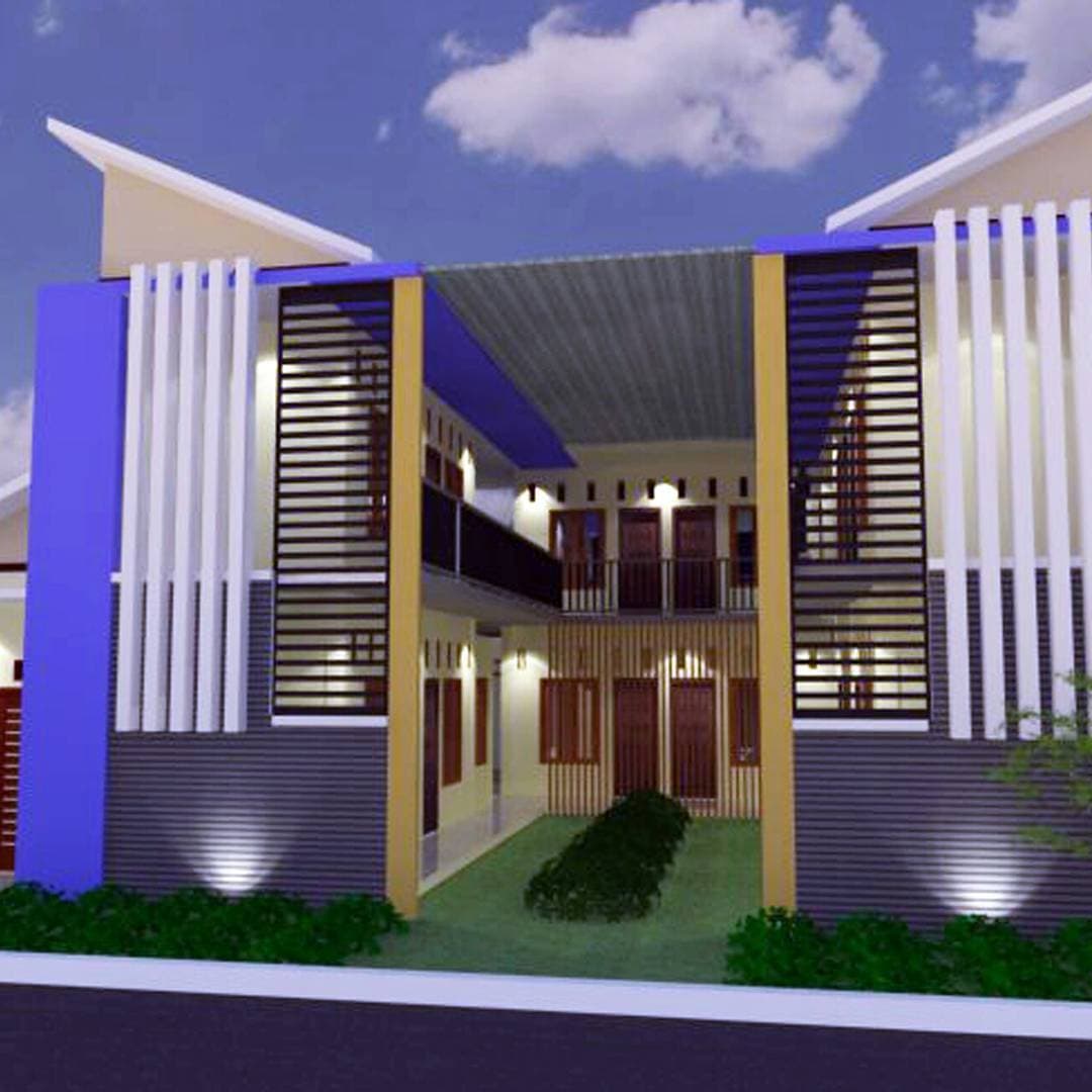 Desain Kos 2 Lantai