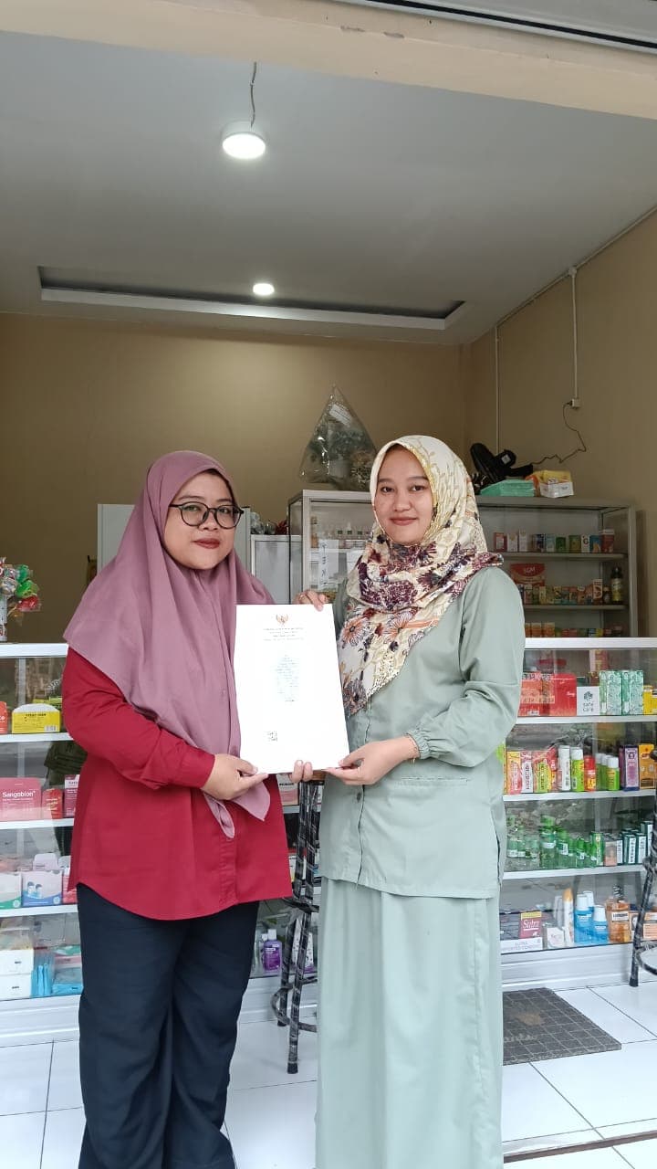 Penyerahan PBG/SLF Apotek Kazza
