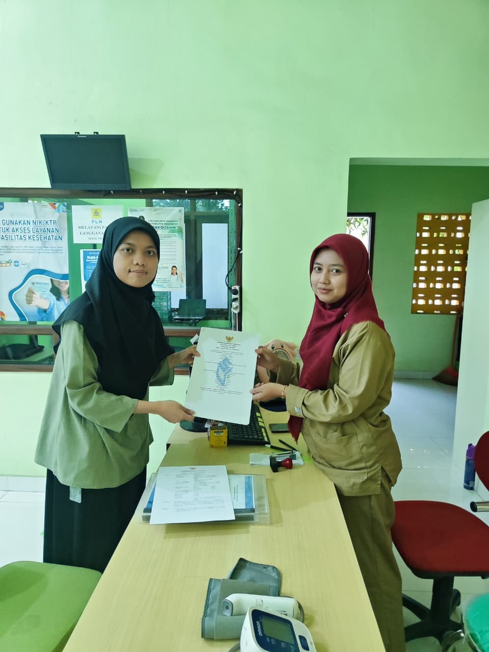 Penyerahan PBG SLF Klinik