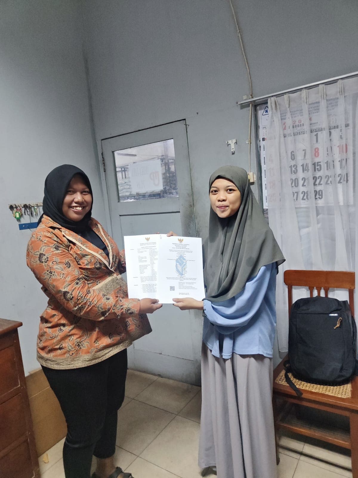 Penyerahan PBG SLF Pabrik Plastik