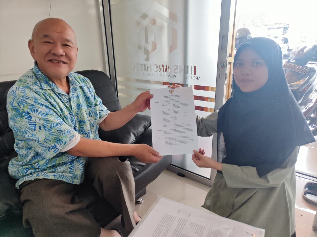 Penyerahan PBG SLF Vihara